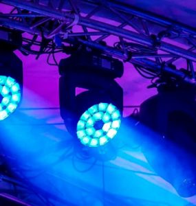 Servicios de iluminación y sonido